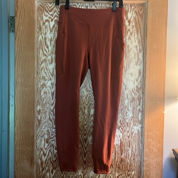 Lululemon Invigorate High-Rise Tight 25", Dark Terracotta - 8 - Picture 6 of 8